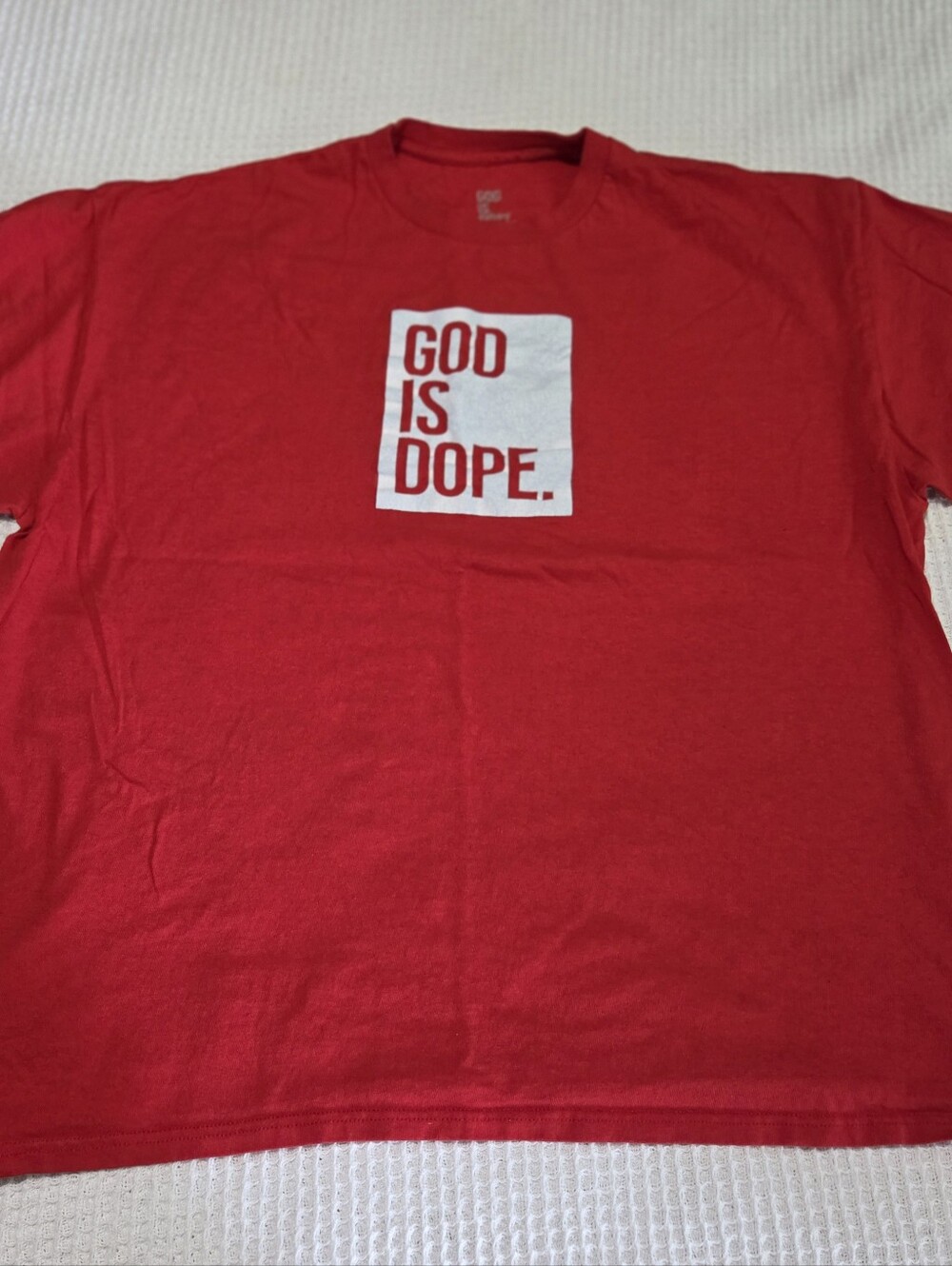 God Is Dope T-Shirt Size 2XL